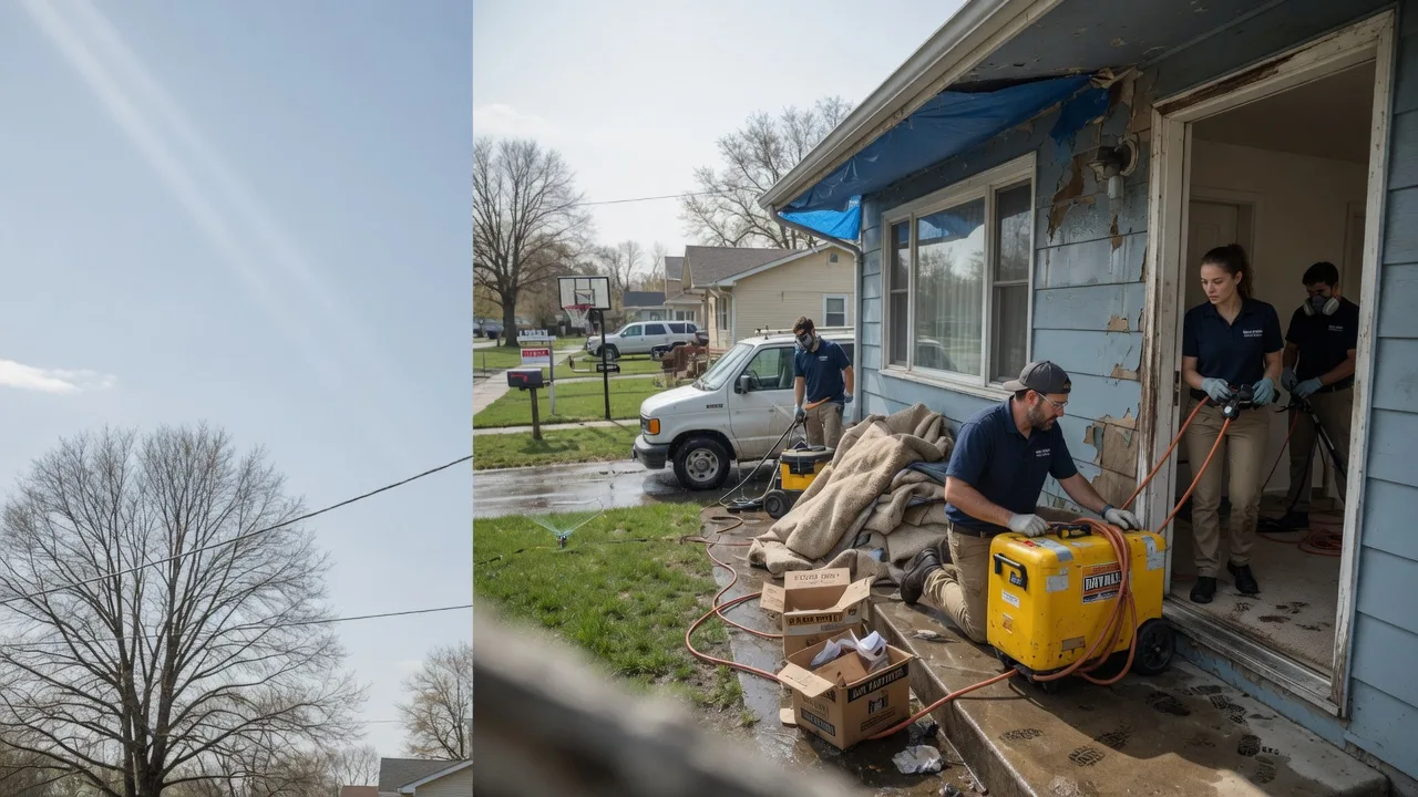 Basement Flood Cleanup in Diamond Springs, CA near me